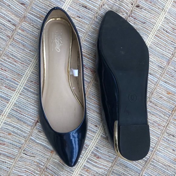 New MOSSIMO Blue Flats Shoes Size 6 - Picture 3 of 6